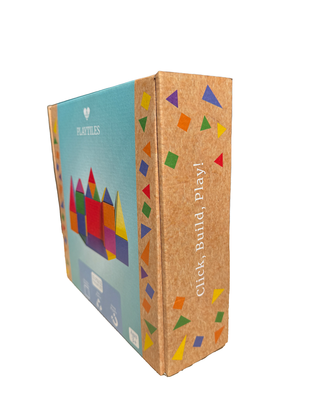 Magnetic Wooden Playtiles Set of 32 Pieces
